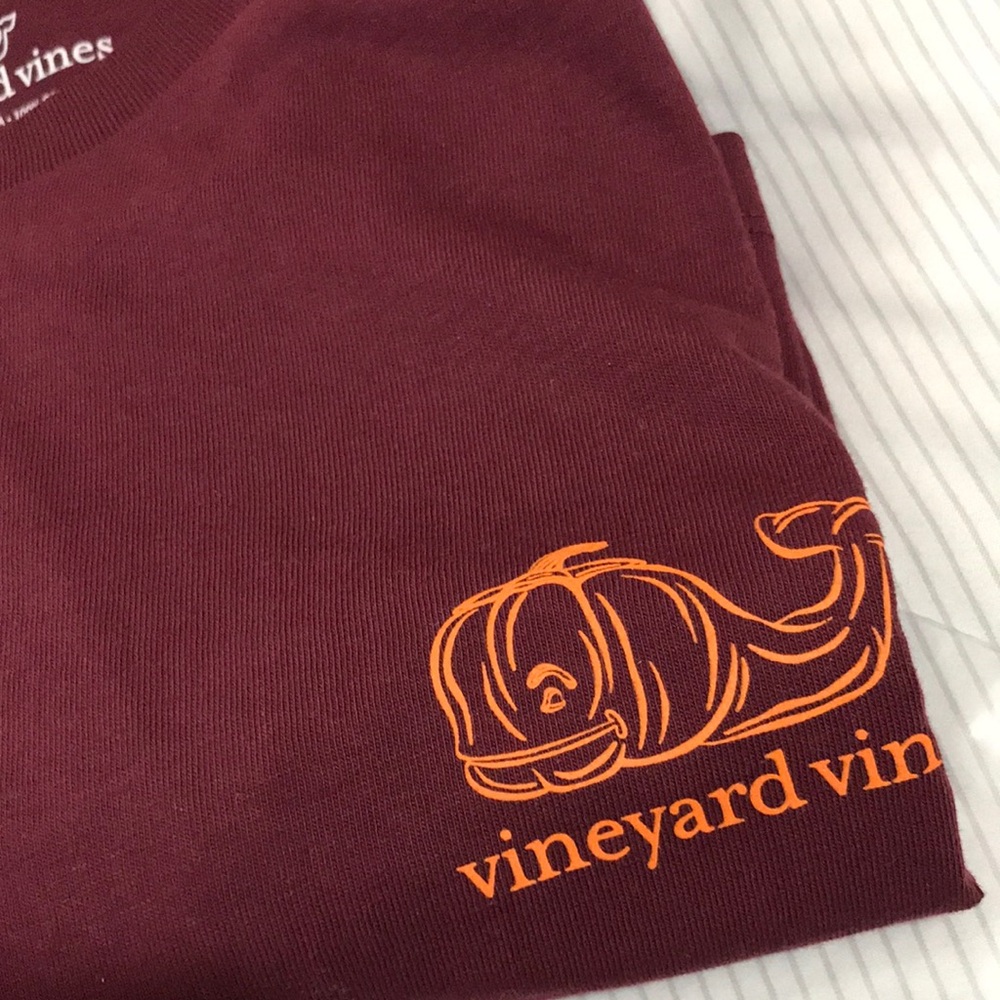 Vineyard Vines Maroon Long Sleeve Shirt
